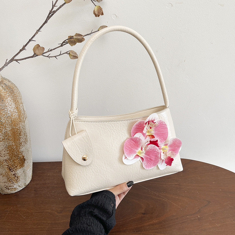 Floral Accent Handbag