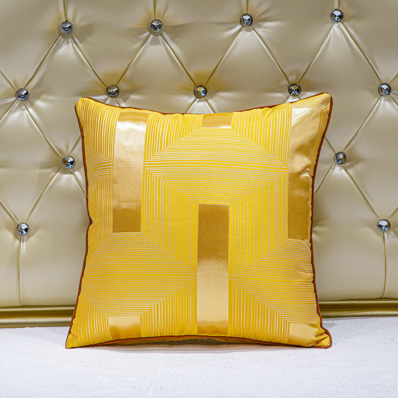 Geometric Pattern Decorative Throw Pillow