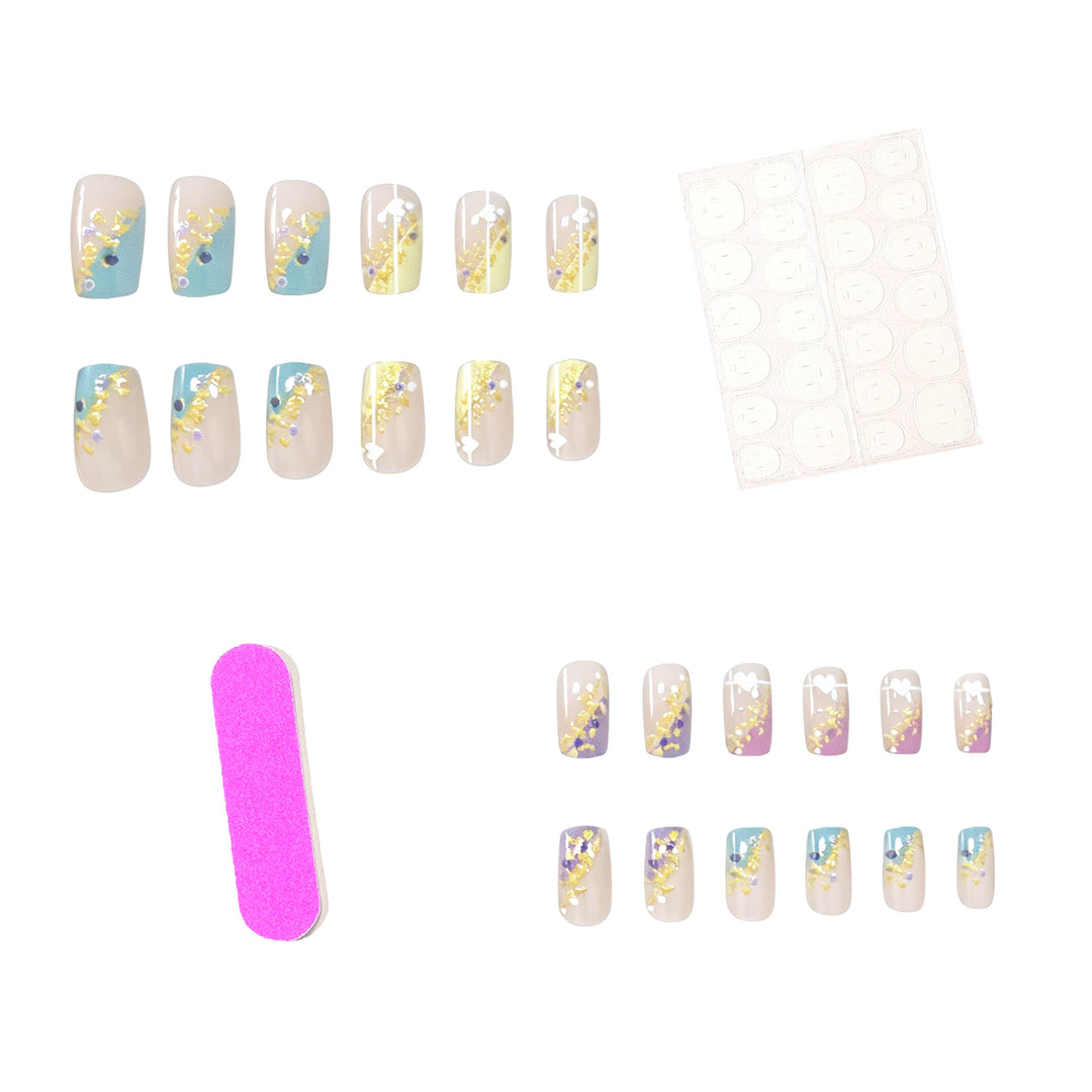 Elegant Ombre Acrylic Nail Art Enhancements Kalsten