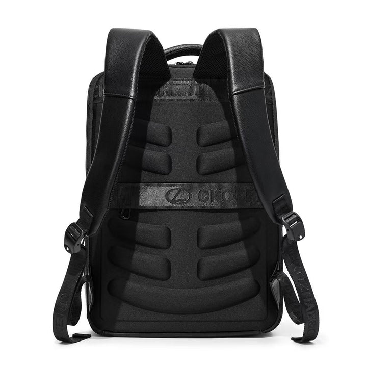 Premium Leather Business Backpack