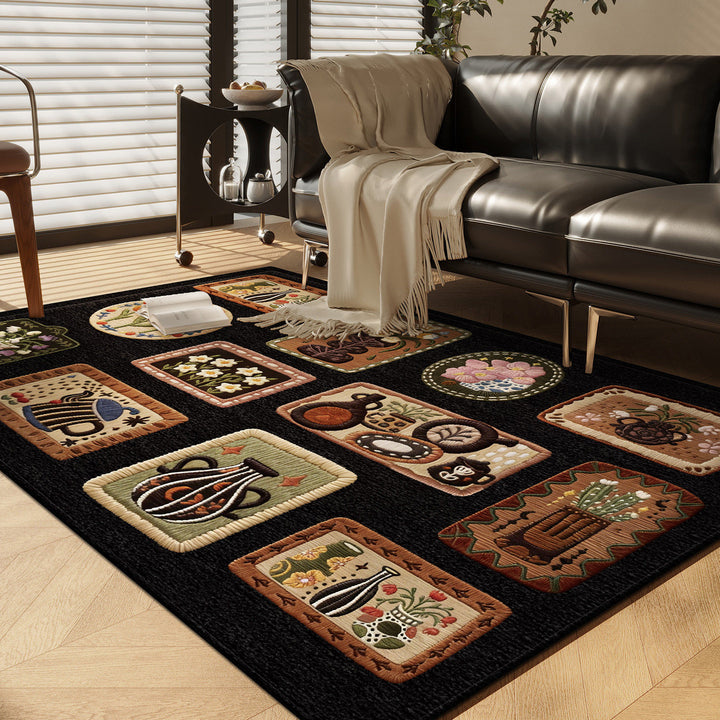 Decorative Area Rug for Bedroom Floor Decor