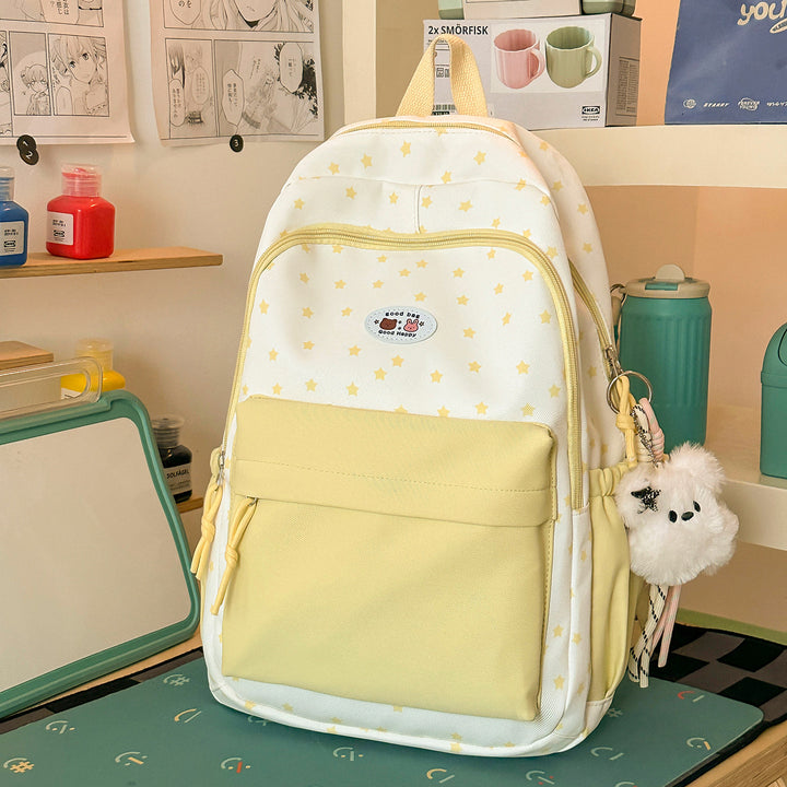 Star-Patterned Casual Backpack Kalsten 1791204314