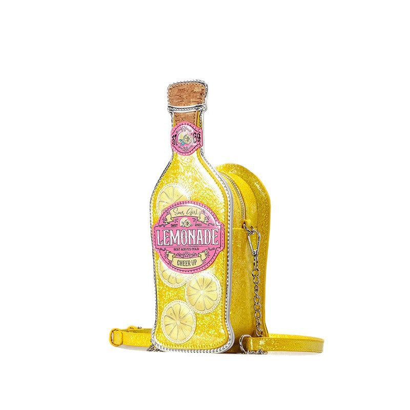 Novelty Lemonade Bottle Handbag