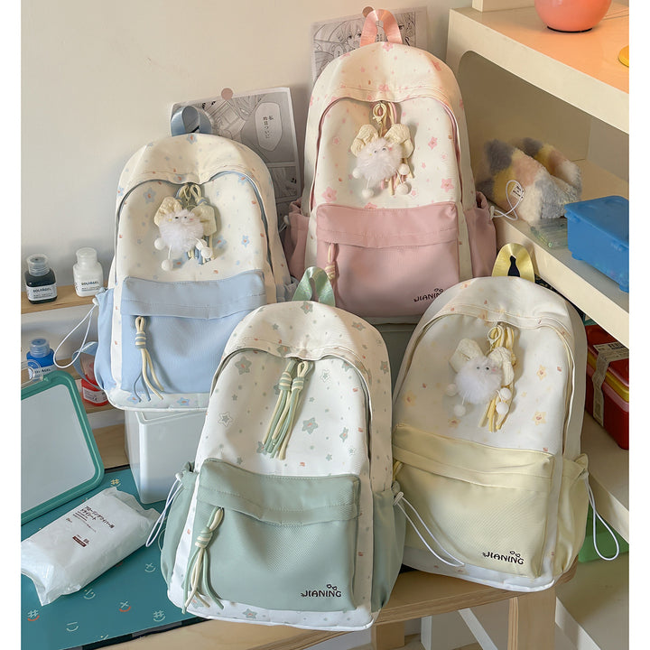 Decorative Floral Print Backpack Kalsten