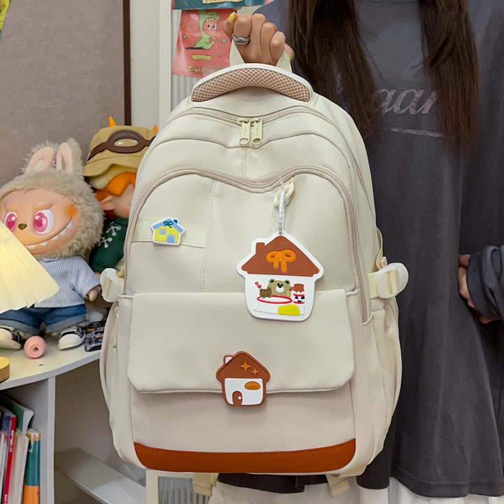 Decorative Multi-Pocket Backpack Kalsten