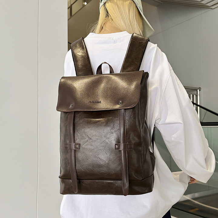 Stylish Vintage Leather Backpack