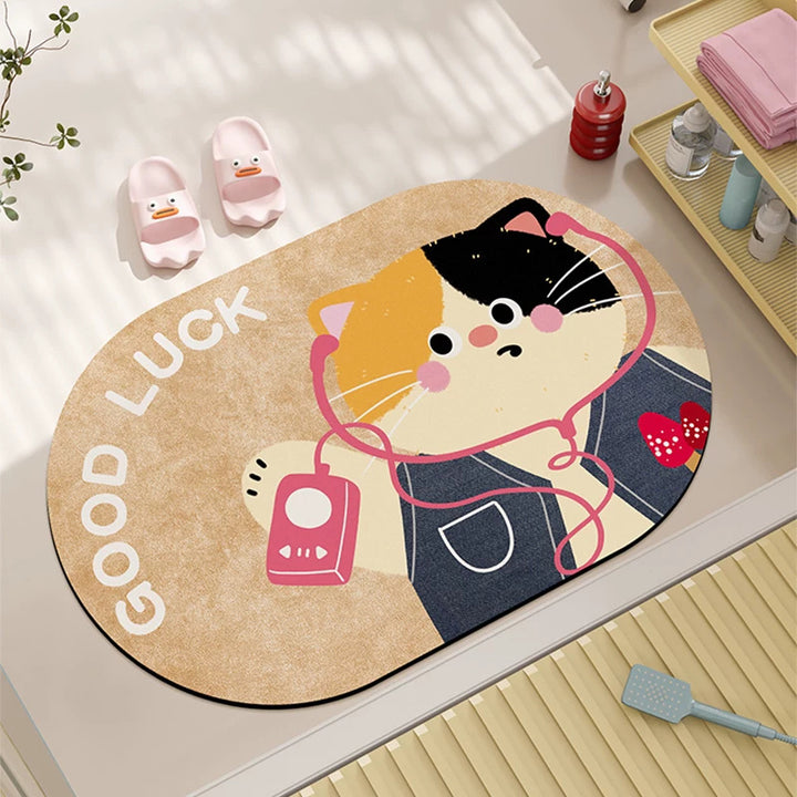 Cartoon Character Area Rug Kalsten