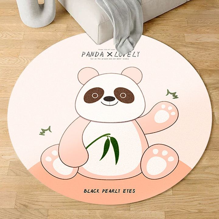 Plush Floral-Shaped Area Rug Kalsten