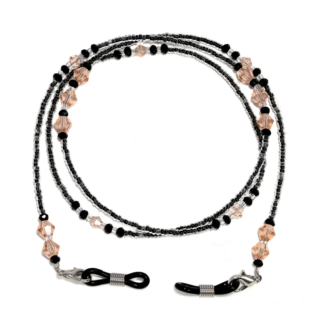 Elegant Purple Beaded Eyewear Chain kalsten