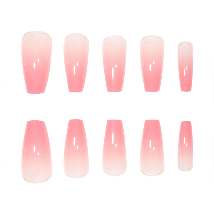 Long Acrylic Ombre Press-On Nails Kalsten