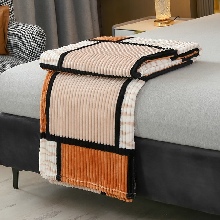 Decorative Fleece Throw Blanket