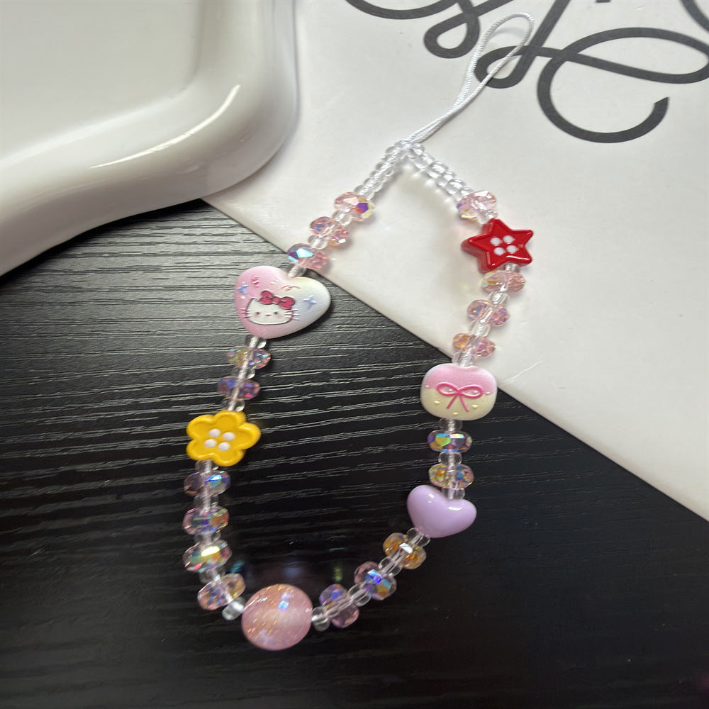 Beaded Charm Eyewear Chain Holder Kalsten