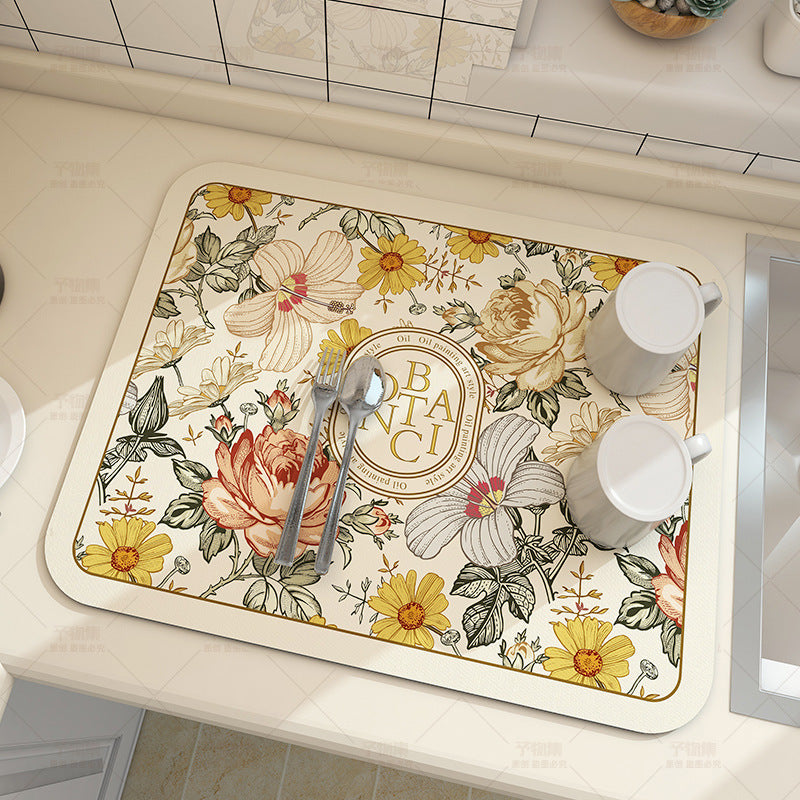 Decorative Floral Dining Placemats Kalsten
