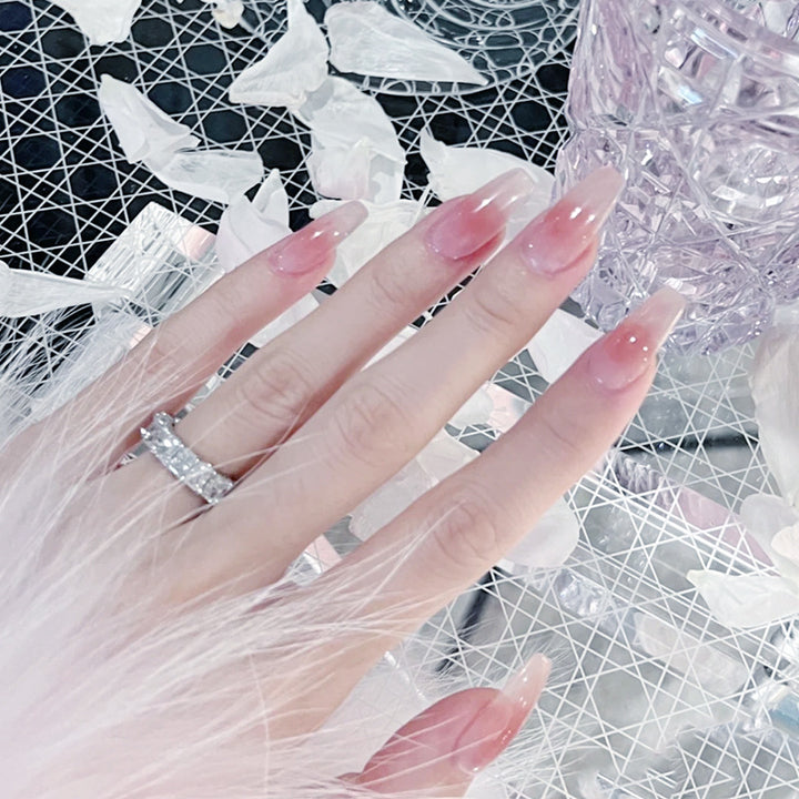 Acrylic nail set with elegant ombre effect Kalsten