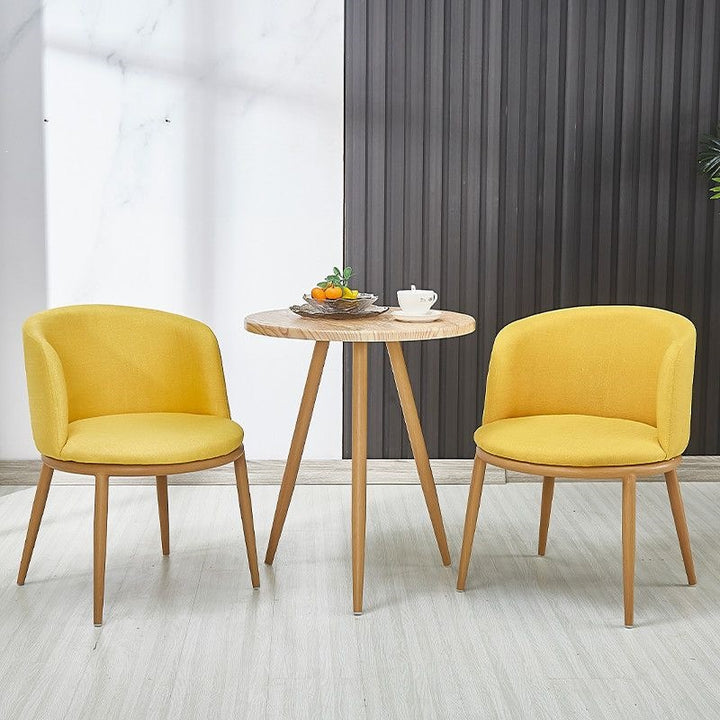 Polster chair with modern curves and comfortable seating surface Kalsten