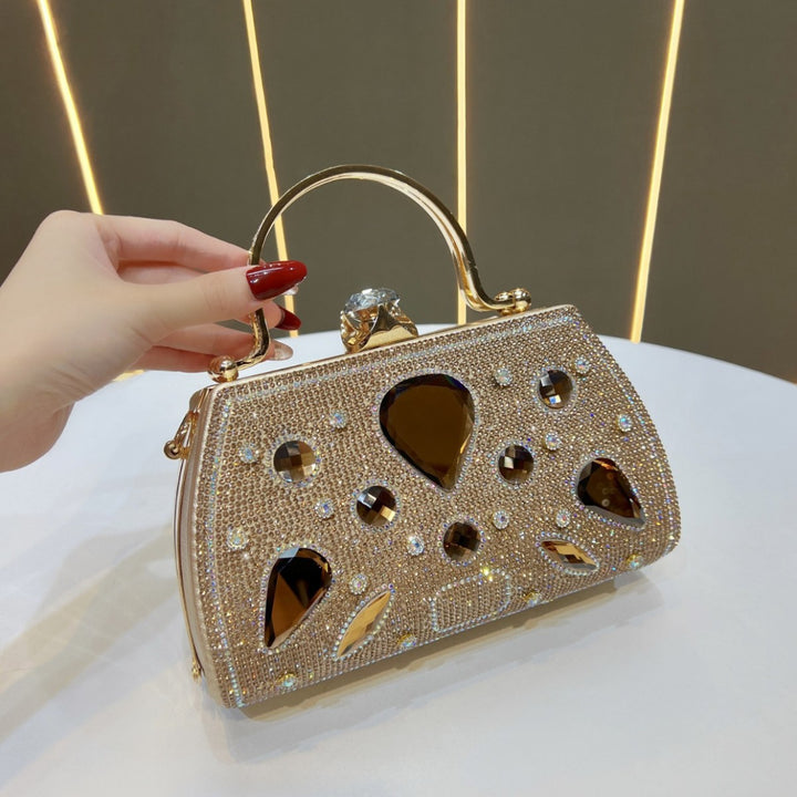 Luxury Bejeweled Evening Handbag