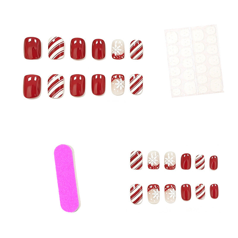 Festive Holiday Themed Nail Art Set Kalsten