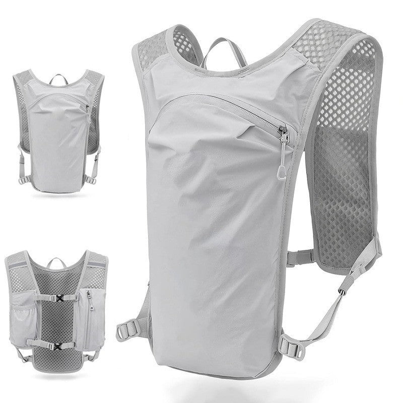 Sporty Hydration Backpack with Breathable Mesh Inserts Kalsten