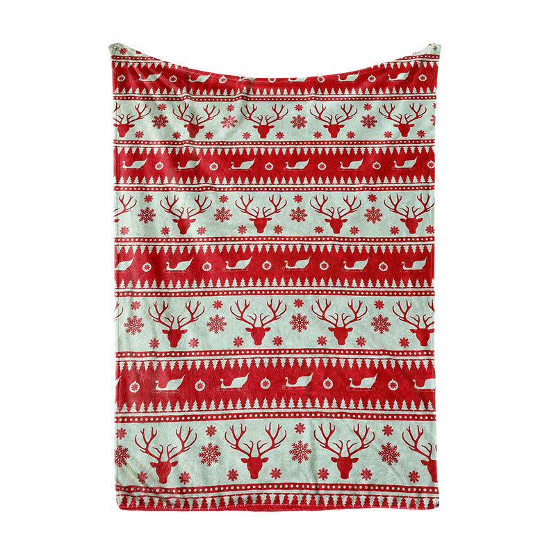 Women's Christmas blanket with festive design Kalsten