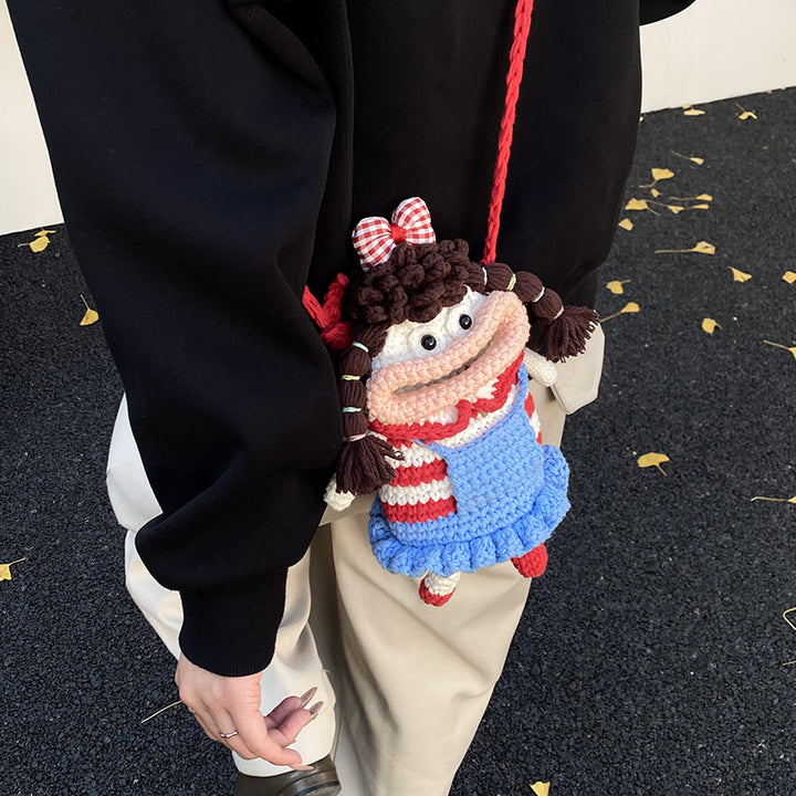 Creative Crochet Doll Handbag