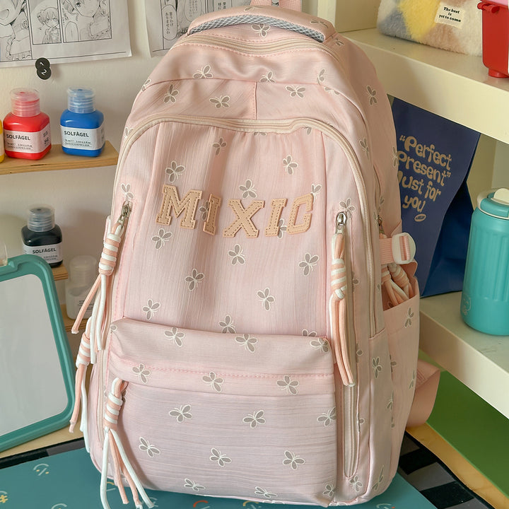 Floral Appliqué Stylish Backpack Kalsten