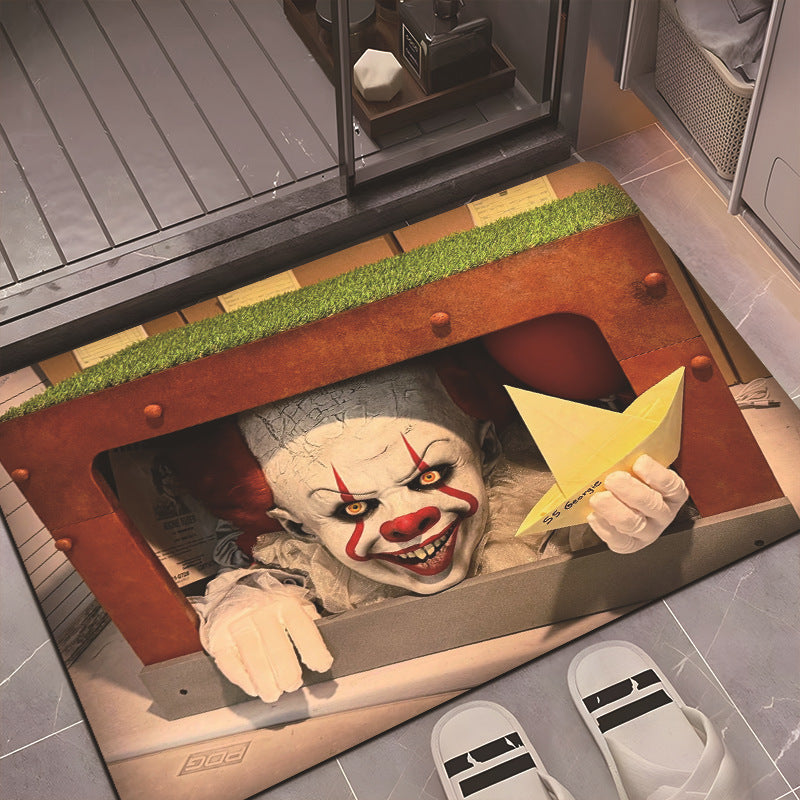 Scary Horror-Themed Floor Mat Kalsten