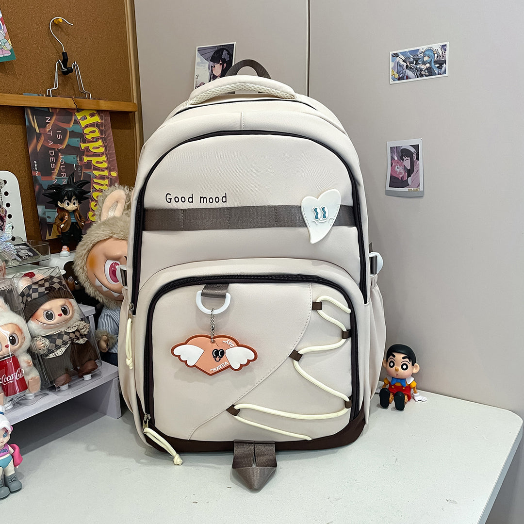 Backpack with Stylish Design and Practical Exterior Pockets Kalsten