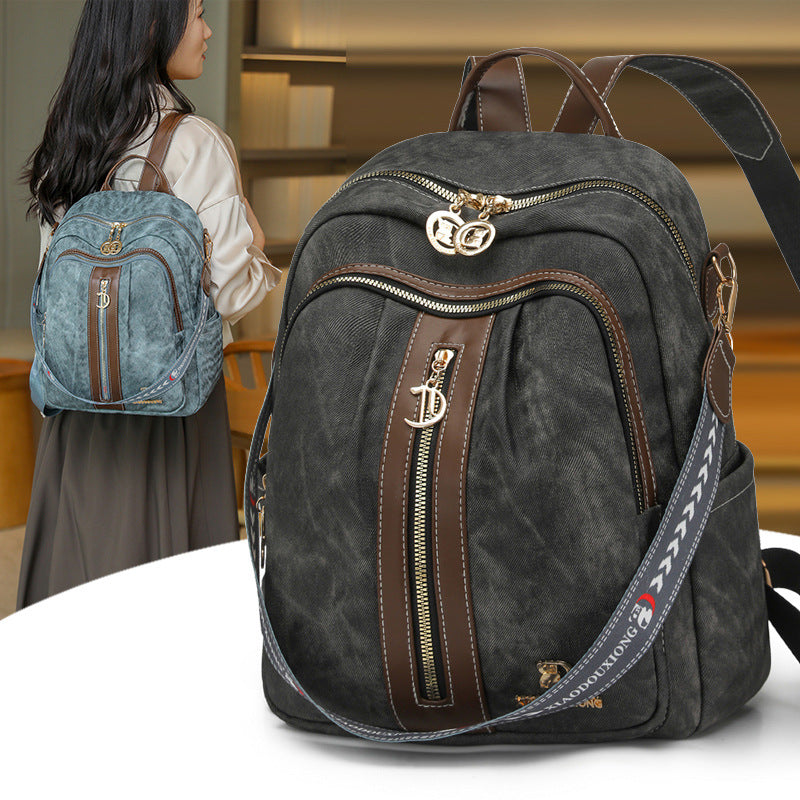 Vintage Leather Backpack Kalsten