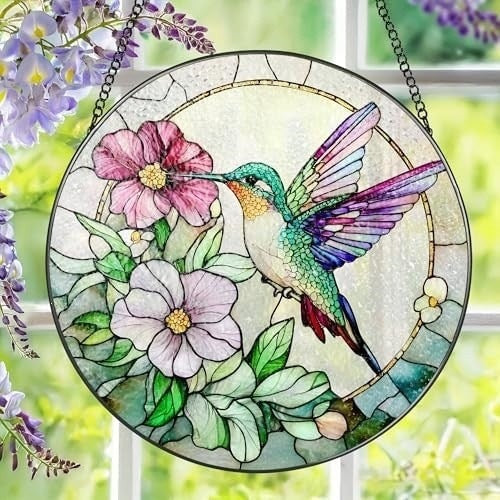 Stained Glass Butterfly Wall Art Kalsten