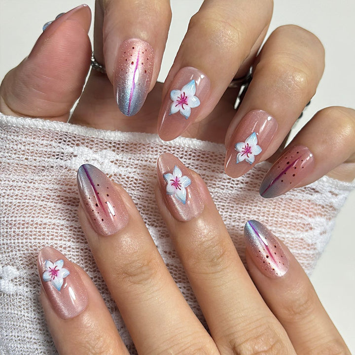 Artistic Press-On Nail Set with All-Size Coverage Kalsten