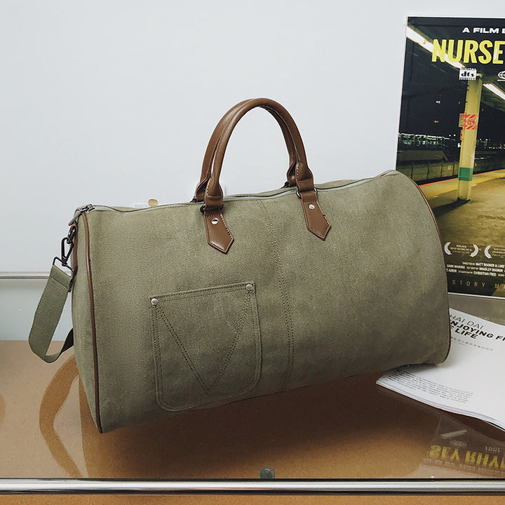 Durable Canvas Weekender Duffel Bag Kalsten