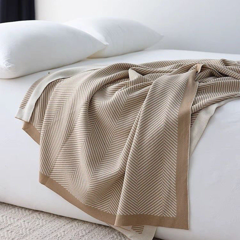 Cozy Knit Throw Blanket Kalsten