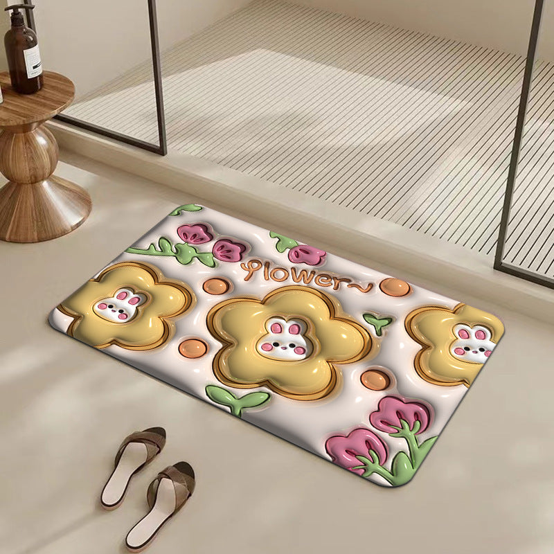 Fun Graphic Bath Mat
