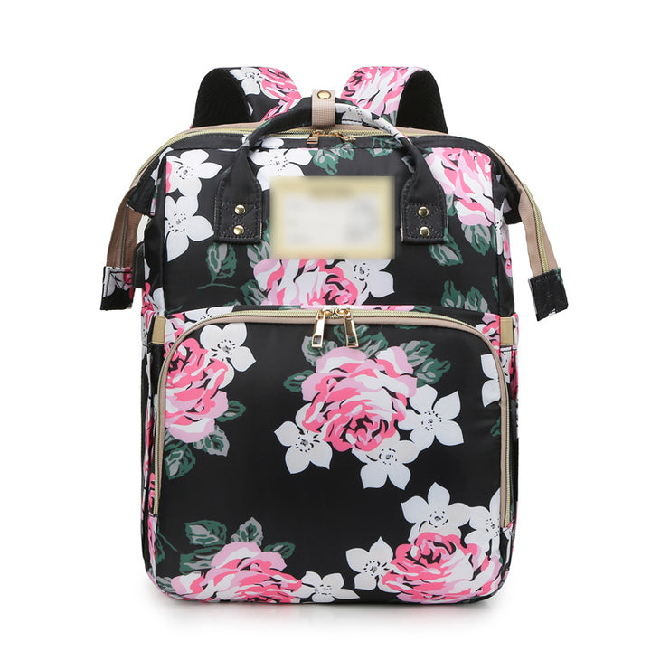 Floral Patterned Multi-Functional Backpack Kalsten