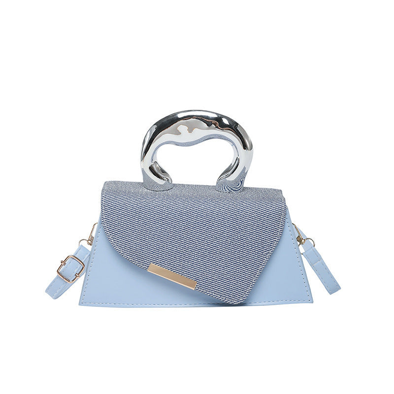 Stylish Geometric Structured Handbag Kalsten