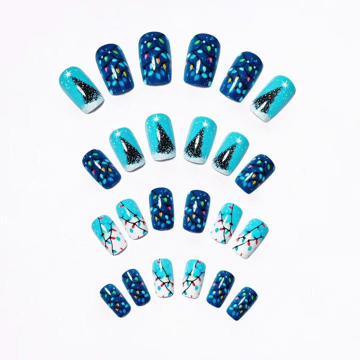 Artistic Holiday Nail Art Kalsten