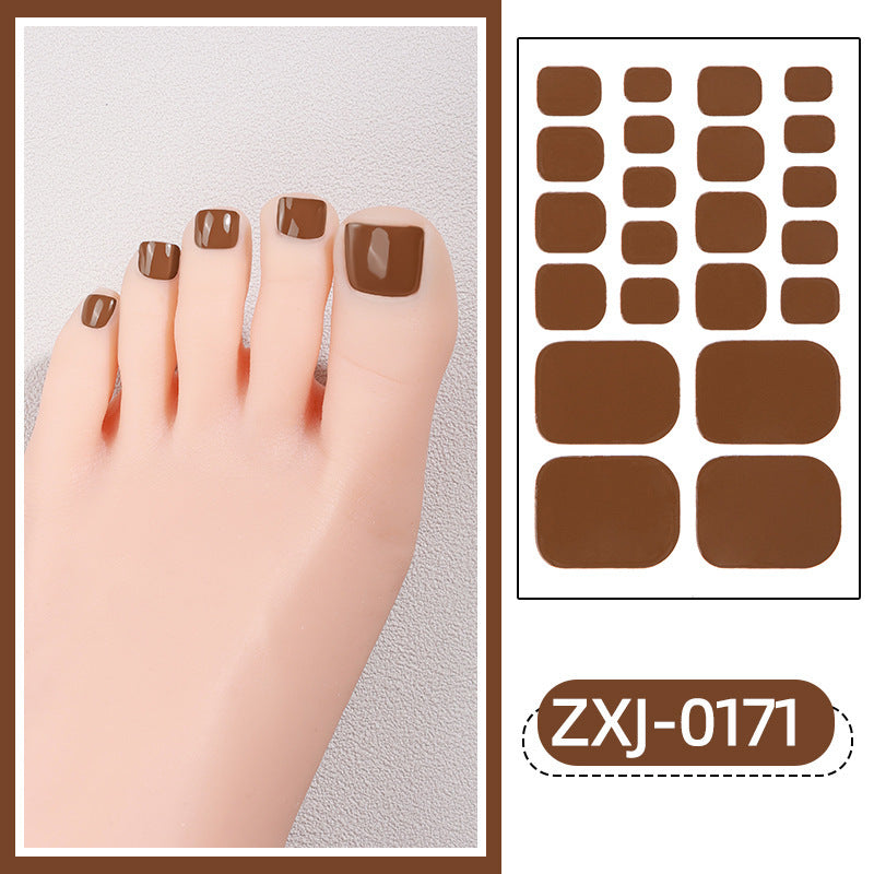 Premium Self-Adhesive Toenail Art Wraps