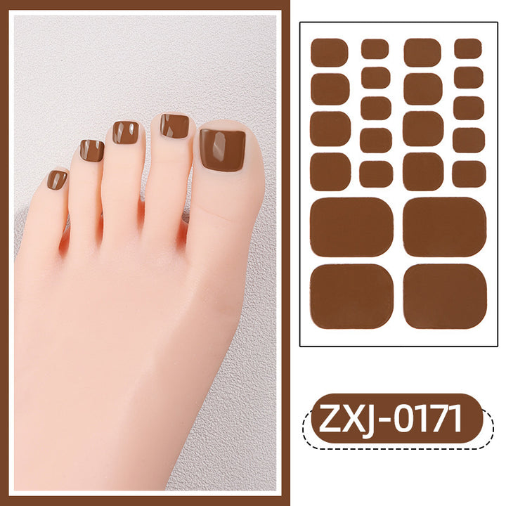 Premium Self-Adhesive Toenail Art Wraps
