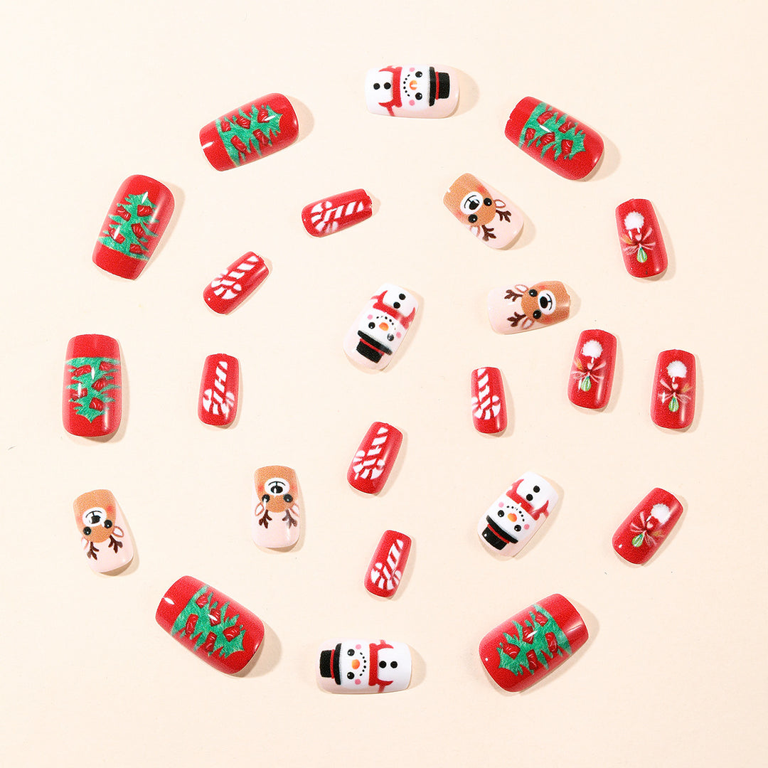 Festive Greeting Nail Art Set Kalsten