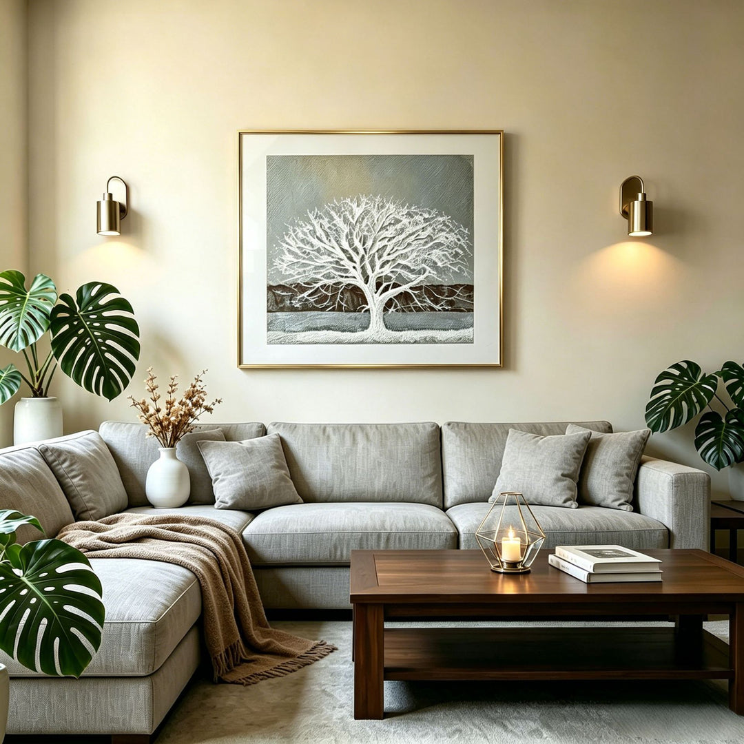 Framed Tree Artwork