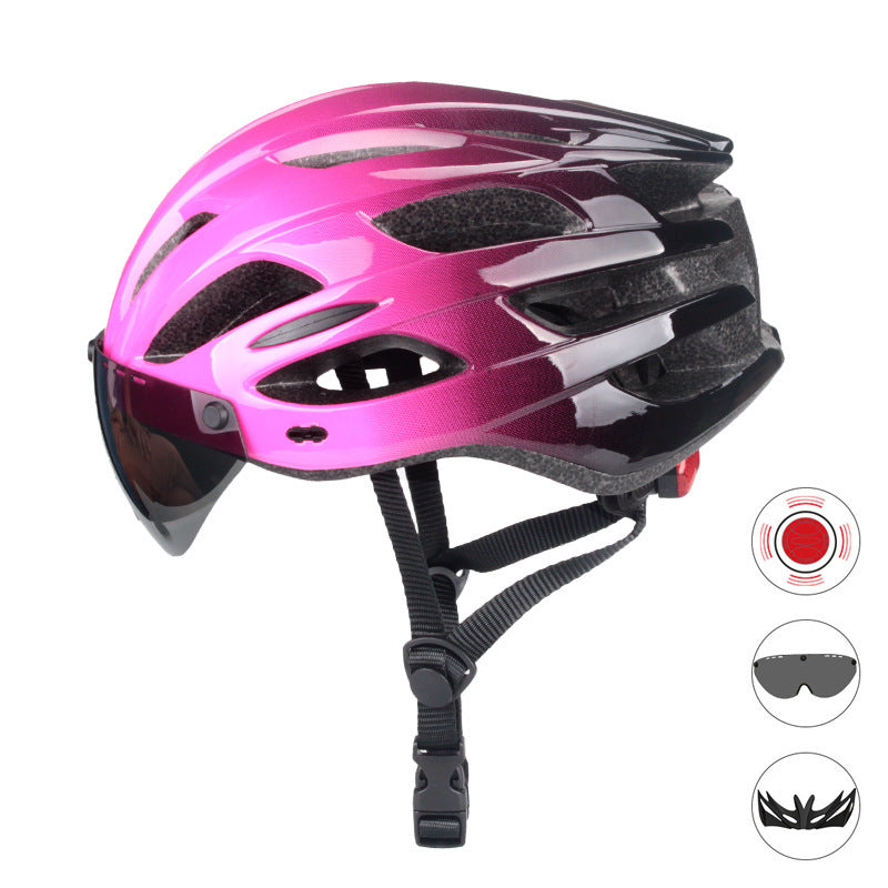 Aerodynamic Cycling Helmet with Integrated Visor Kalsten