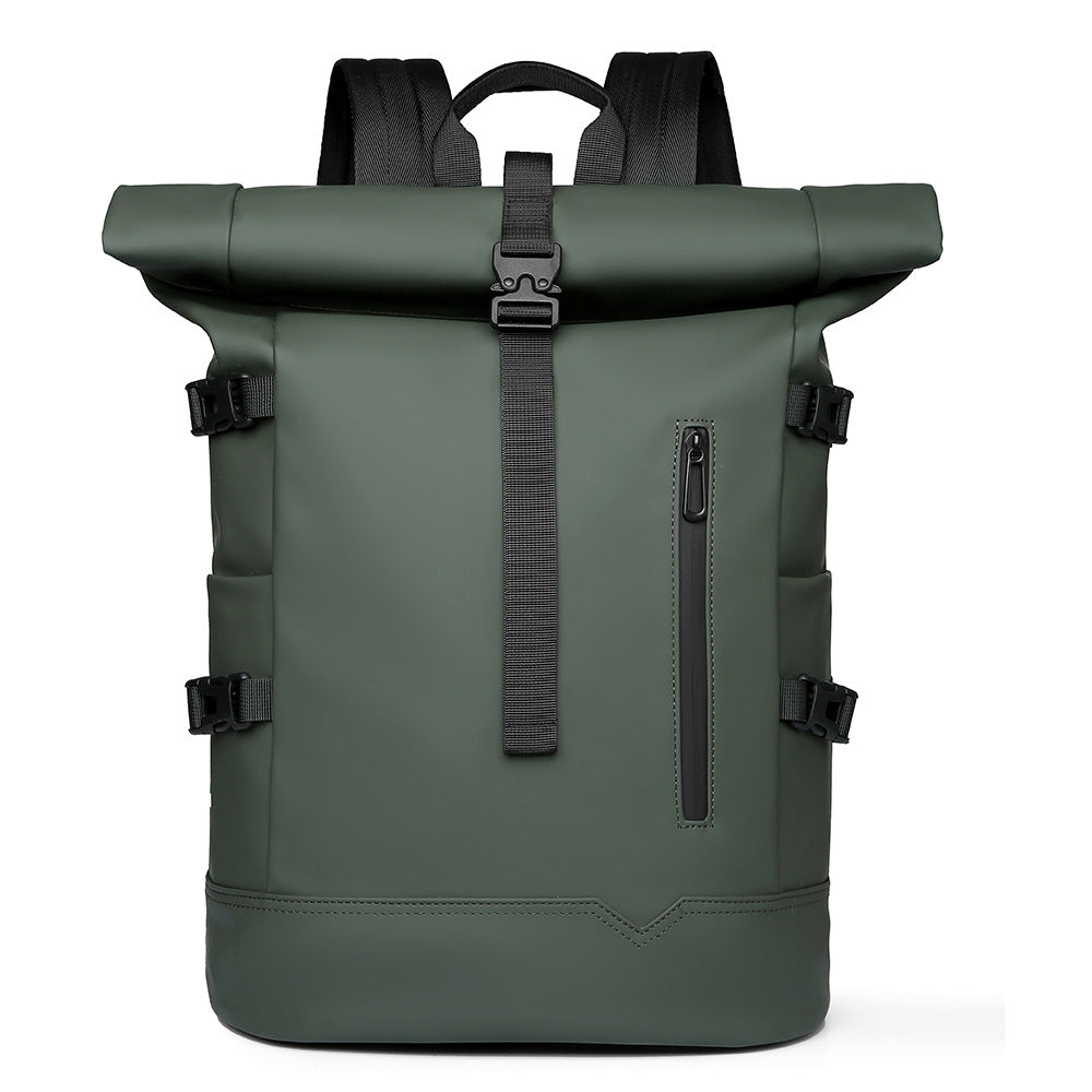 Stylish Roll-Top Waterproof Backpack Kalsten