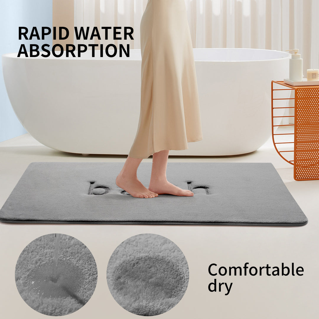 Ultra Soft Memory Foam Bath Mat