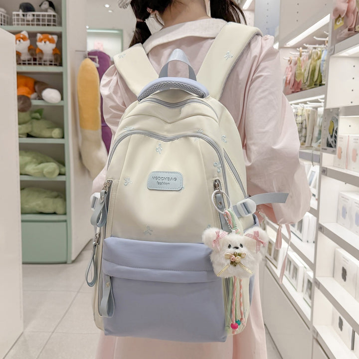 Stylish Emblazoned Multi-Compartment Backpack Kalsten