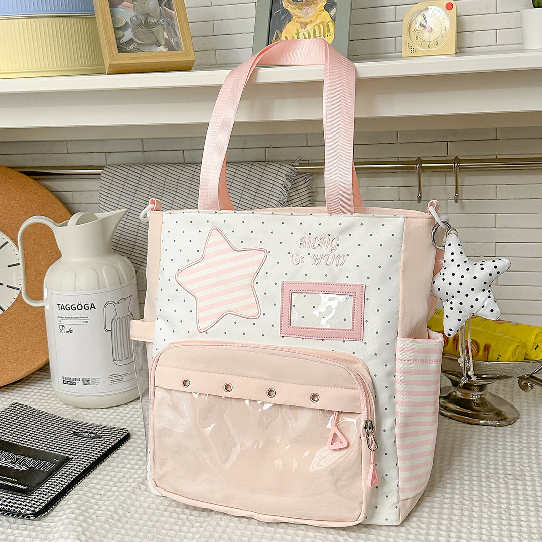 Fun-Themed Star Print Backpack Kalsten
