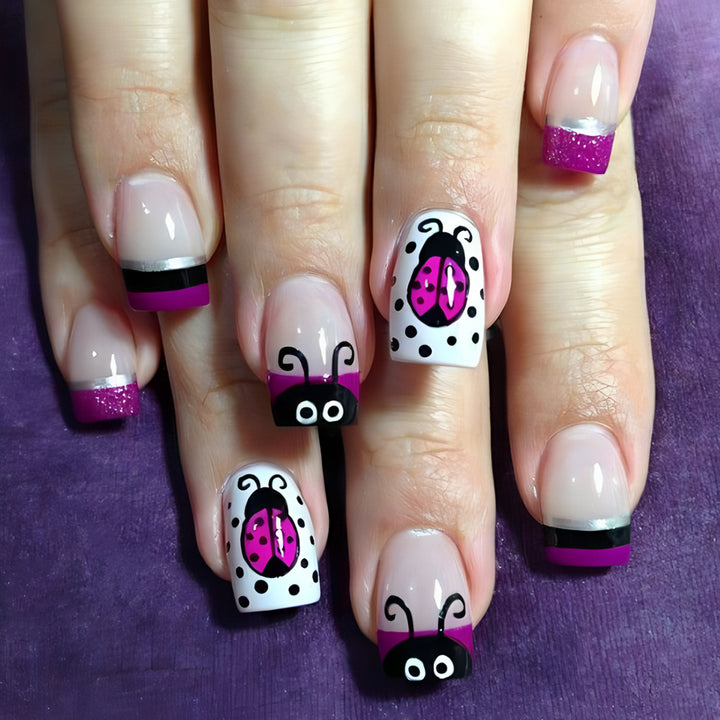 Artistic Ladybug Nail Art Set Kalsten