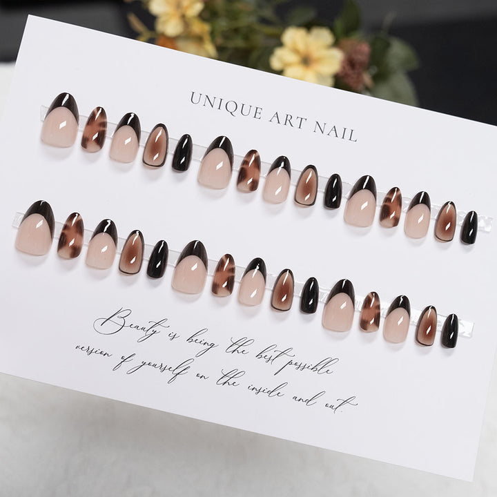 Glossy Ombre Stiletto Press-On Nails