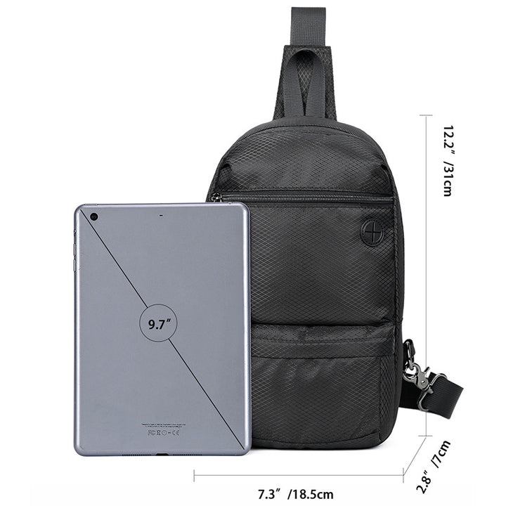 Lightweight Multi-Compartment Sling Bag Kalsten