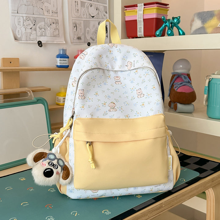 Cute Cartoon Animal Print Backpack Kalsten