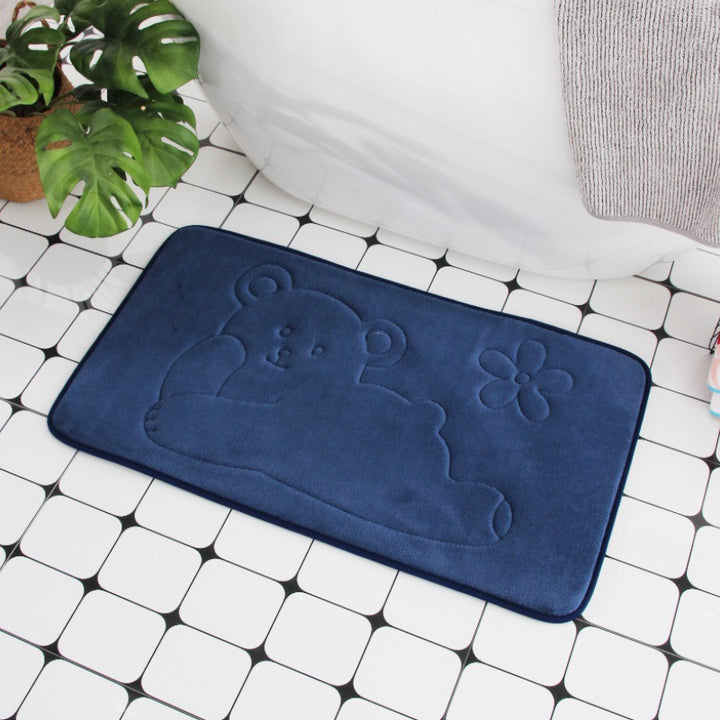Plush Bath Mat Kalsten